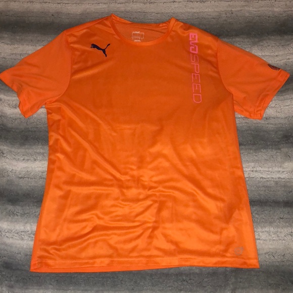 puma t shirt orange